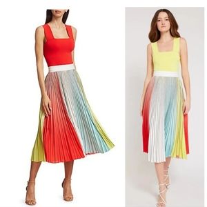 Alice + Olivia Arden Pleated Midi Skirt SIZE 10 New without tags.